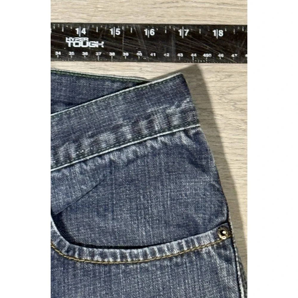 Levi's 539 Vintage Straight Jeans Men's 34x30 Blue Organic Cotton Green Tab Y2K
